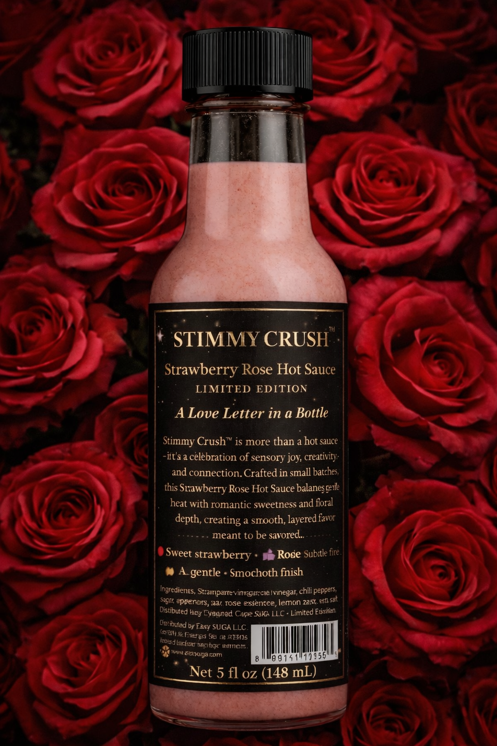 Stimmy Crush™ — Strawberry Rose Hot Sauce